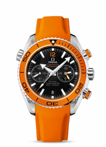 Omega Seamaster Planet Ocean 600M Co-Axial 45.5 Chronograph Stainless Steel / Orange / Rubber 232.32.46.51.01.001 (23232465101001)